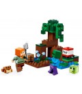 Конструктор LEGO Minecraft Пригоди на болоті 65 деталей (21240)