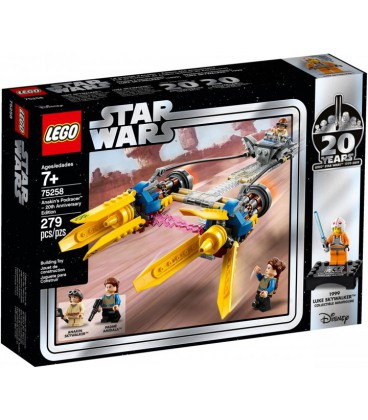 Конструктор LEGO 75258 Star Wars Підрейсер Енакіна до двадцятої річниці Anakin's Podracer – 20th Anniversary Edition