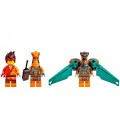 Конструктор Lego Ninjago Вогняний дракон Кая EVO 204 деталі (71762)