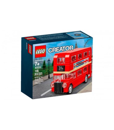 Конструктор LEGO Лондонській автобус 118 деталей (40220)