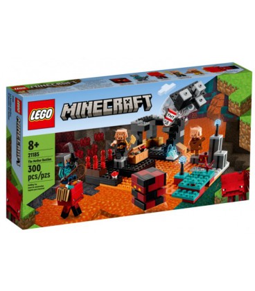 Конструктор LEGO Minecraft Нижній бастіон 300 деталей (21185)