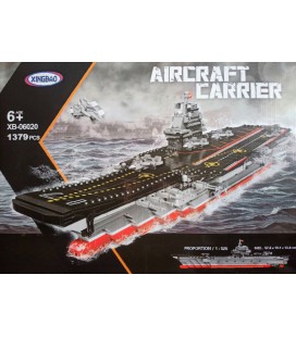 Конструктор дитячий авіаносець XINGBAO XB-06020 1379 деталей Aircraft Carrier Військовий корабель