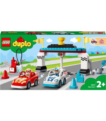 Конструктор LEGO DUPLO Гоночні автомобілі 44 деталі (10947)