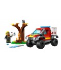 Конструктор LEGO City Пожежно-рятувальний позашляховик 97 деталей (60393)