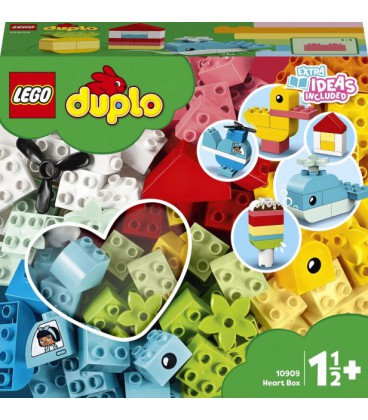 Конструктор LEGO DUPLO Коробка-сердце 80 деталей (10909)