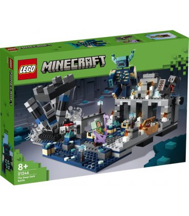 Конструктор LEGO Minecraft Битва у Глибинній Темряві (21246)