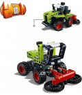 LEGO Technic Mini CLAAS XERION, Трактор і зернозбиральний комбайн, Іграшкова машина 2 в 1 будівельний комплект, від 7 років