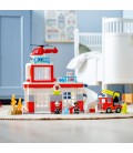 Конструктор LEGO DUPLO Town Пожежна частина та вертоліт 117 деталей (10970_EU)