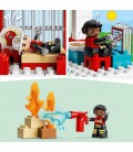 Конструктор LEGO DUPLO Town Пожежна частина та вертоліт 117 деталей (10970_EU)