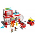 Конструктор LEGO DUPLO Town Пожежна частина та вертоліт 117 деталей (10970_EU)