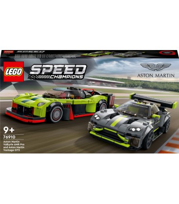 Конструктор LEGO Speed ​​Champions Aston Martin Valkyrie AMR Pro та Aston Martin Vantage GT3 592 деталі (76910_EU)