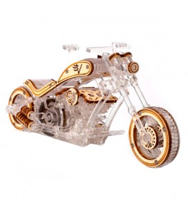 Механічний 3D конструктор Veter Models Chopper-V1 Модель мотоцикла