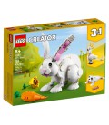 Конструктор Lego Creator 3-in-1 Білий кролик 258 деталей (31133)