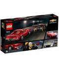 Конструктор Lego Speed Champions Chevrolet Corvette C8.R Race Car and 1969 Chevrolet Corvette 512 деталей (76903)