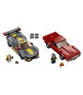 Конструктор Lego Speed Champions Chevrolet Corvette C8.R Race Car and 1969 Chevrolet Corvette 512 деталей (76903)