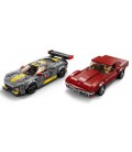 Конструктор Lego Speed Champions Chevrolet Corvette C8.R Race Car and 1969 Chevrolet Corvette 512 деталей (76903)