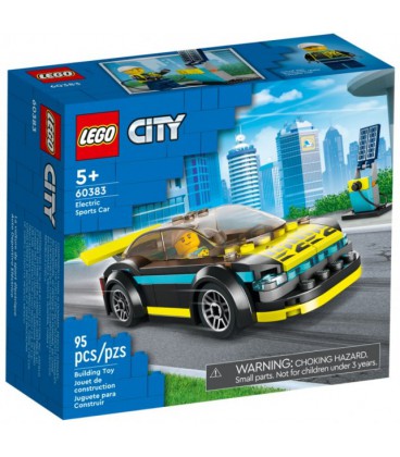 Конструктор LEGO City Електричний спортивний автомобіль 95 деталей (60383)