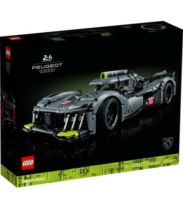 Lego Technic Peugeot 9X8 24H Le Mans Hybrid Hypercar 42156