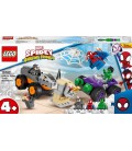 LEGO Super Heroes Marvel Spidey Битва Халка з Носорогом на вантажівках (10782)