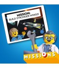 Конструктор LEGO City Missions Місії дослідження Марса на космічному кораблі 298 деталей (60354)