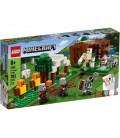 Конструктор LEGO Minecraft Лігво розбійників 303 деталі (21159)