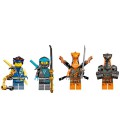 Конструктор LEGO NINJAGO Гоночний автомобіль ЕВО Джея та Нії (71776)