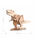 Механічний 3D пазл-головоломка Динозавр Tyrannosaurus DIY