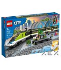 Конструктор LEGO City Trains Пасажирський потяг-експрес (60337)