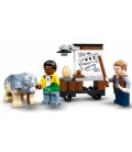 Конструктор Lego Jurassic World Виставковий скелет тиранозавра 198 деталей (76940)