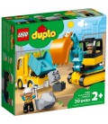 Конструктор Lego Duplo Вантажівка та гусеничний екскаватор 20 деталей (10931)