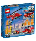 Конструктор LEGO City Fire Пожежний рятувальний вертоліт 212 деталей (60281)