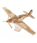 3D пазл Механічний Veter Models Speed ​​Fighter Модель літака Другий Світовий дерев'яний конструктор