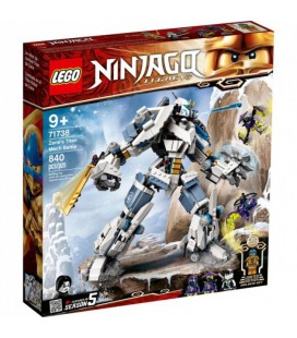 Конструктор LEGO Ninjago Битва робота-титану Зейна 840 деталей (71738)