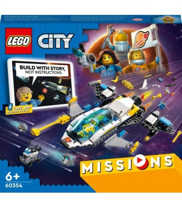 LEGO City Missions Місії дослідження Марсу на космічному кораблі (60354)