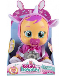 Лялька Плакса Саша Носоріг IMC Toys Cry Babies 31 см 93744