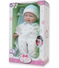 Маленька лялька пупс 28 см Беренжер Блакитна La Baby JC Toys Caucasian 11-inch Small Soft Body Baby Doll