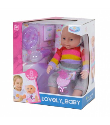 Пупс Lovely Baby з аксесуарами вид 6