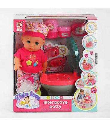 Пупс 'Tutu Baby playset', звуки та фрази, заплющує очі, аксесуари (9262) AToys (9262)