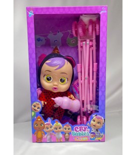 Пупс в колясці 3 серія Baby Toys (416289)