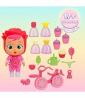 Ігровий набір з пупсом IMC Toys Cry Babies Magic Щасливі квіти -Велосипедний візок Роуз (86241)