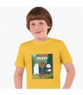 Дитяча футболка Вся правда про ведмедів (We Bare Bears) (25186-2664) 88-104 см Бавовна Жовтий