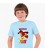 Дитяча футболка Лего Ніндзяго Кай (LEGO Ninjago Masters of Spinjitzu Kai) (25186-2639) 134-140 см Бавовна Блакитний