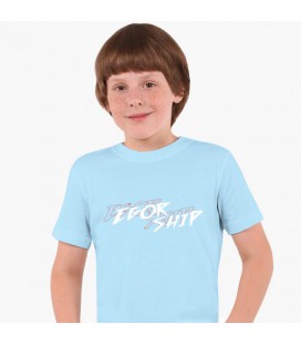 Дитяча футболка для хлопчиків Блогер Єгор Шип (Blogger Egor Ship) (25186-3029-32) 104-110 см Бавовна Блакитний