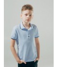Поло-футболка для хлопчика SMIL 114594 світло-блакитний 158