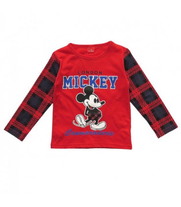 Лонгслив HR House Mickey Mouse для хлопчика 120 см Червоний 6920