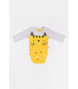 Боді яслі на хлопчика 50 колір жовтий Carminbaby ЦБ-00178374