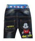 Джинси Baojia Mickey Mouse для хлопчика 90 см Сині 7855