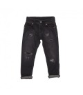 «Рвані» джинси PLEASE KIDS 128 см Чорний PH26L79B/0093