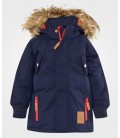 Куртка зимова Mini Rodini Expedition Siberia Jacket Dark Blue, Темно-синій, зростання 116/122
