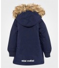 Куртка зимова Mini Rodini Expedition Siberia Jacket Dark Blue, Темно-синій, зростання 116/122
